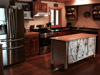 Kitchen  - grouse, bird and deer hunting, fishing snowmobiling resort accommodations phillips wisconsin