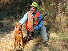 Bird - ruffed grouse and woodcock hunter - Ruffed Grouse Lodge accommodations resort in Phillips WI