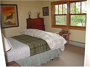 Bedroom picture at Ruffed Grouse Lodge in Phillips Wisconsin - northwoods vacation resort retreat