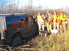 Bird hunters in Phillips Wisconsin - ruffed grouse and woodcock hunters accommodations in Phillips Wisconsin