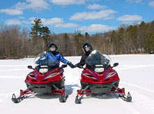 Snowmobiling accommodations in Phillips Wisconsin